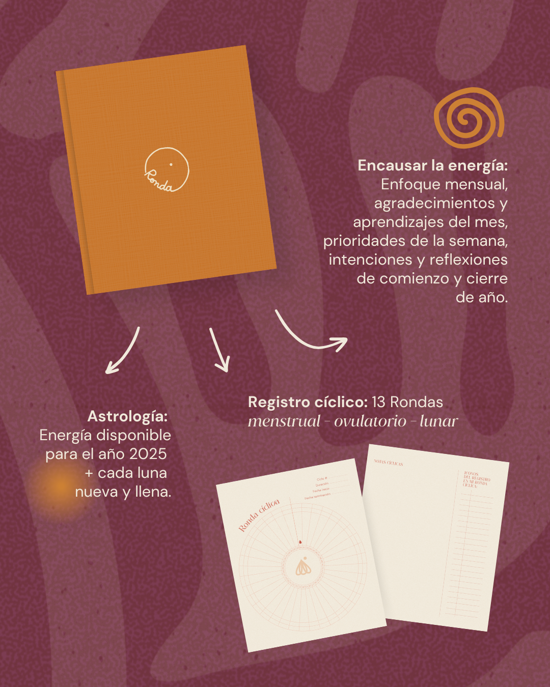 Preventa Ronda 2026 ✨ Agenda cíclica
