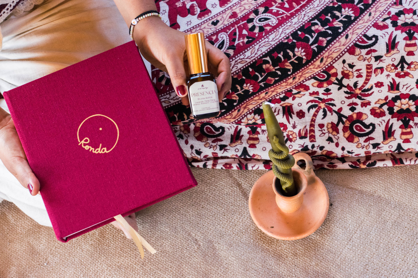 Kit Ritual 2026: Ronda+ Bruma Presencia + Vela serpiente